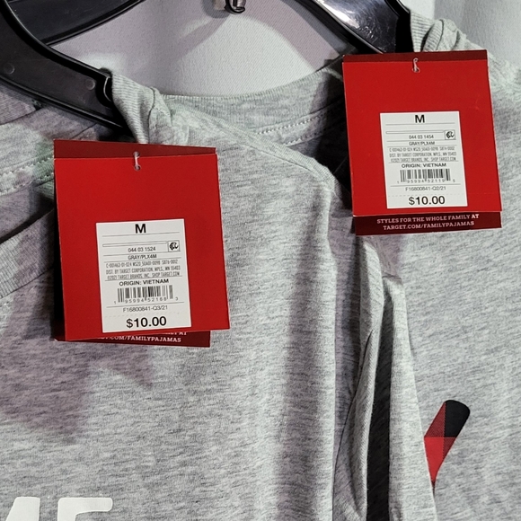 Wondershop Men's NWT Christmas Graphic Short Sleeve Sleepwear Top Bundle Medium - Picture 3 of 7